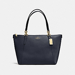 COACH AVA TOTE - MIDNIGHT/LIGHT GOLD - F57526