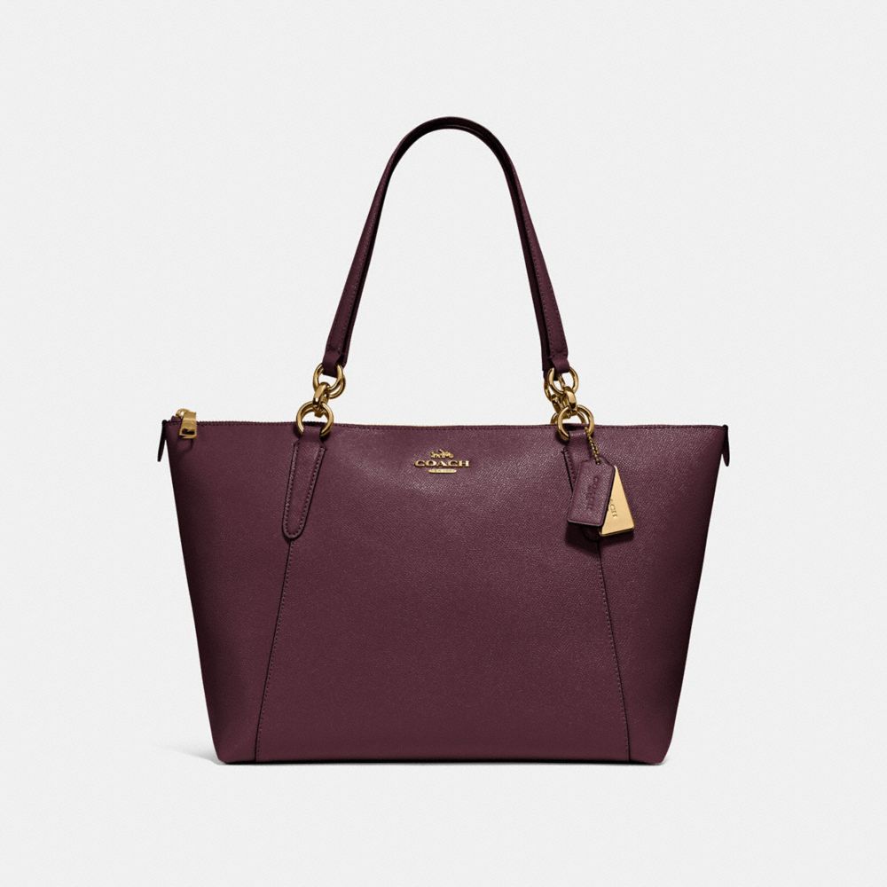 AVA TOTE - RASPBERRY/LIGHT GOLD - COACH F57526