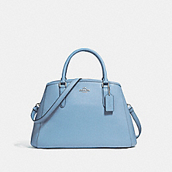 SMALL MARGOT CARRYALL - COACH f57527 - SILVER/POOL