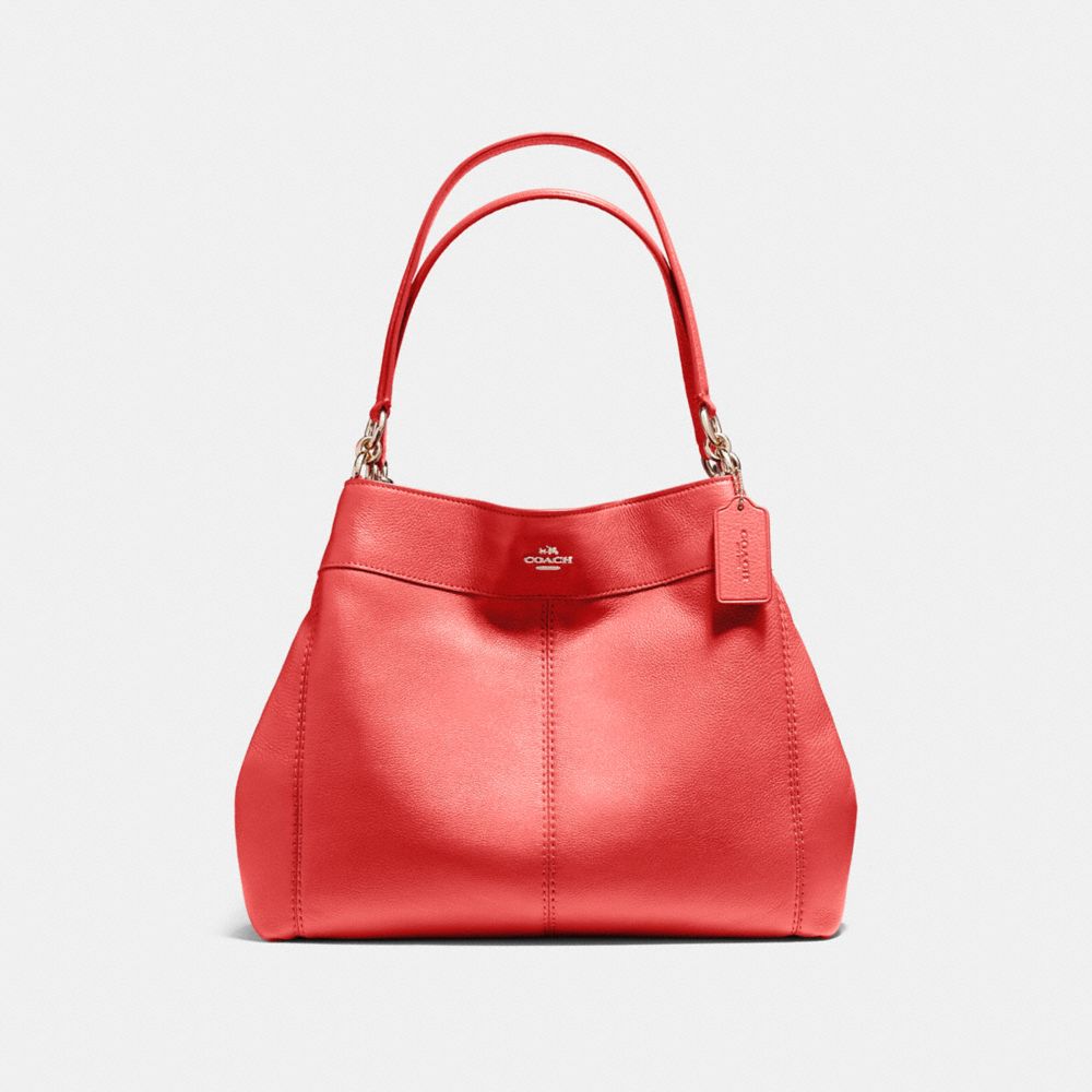 LEXY SHOULDER BAG - SILVER/WATERMELON - COACH F57545