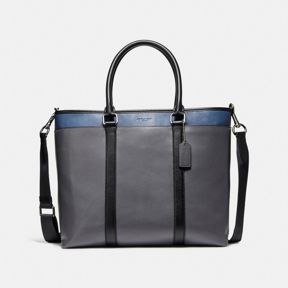 COACH PERRY BUSINESS TOTE IN COLORBLOCK - NIMWY - f57568