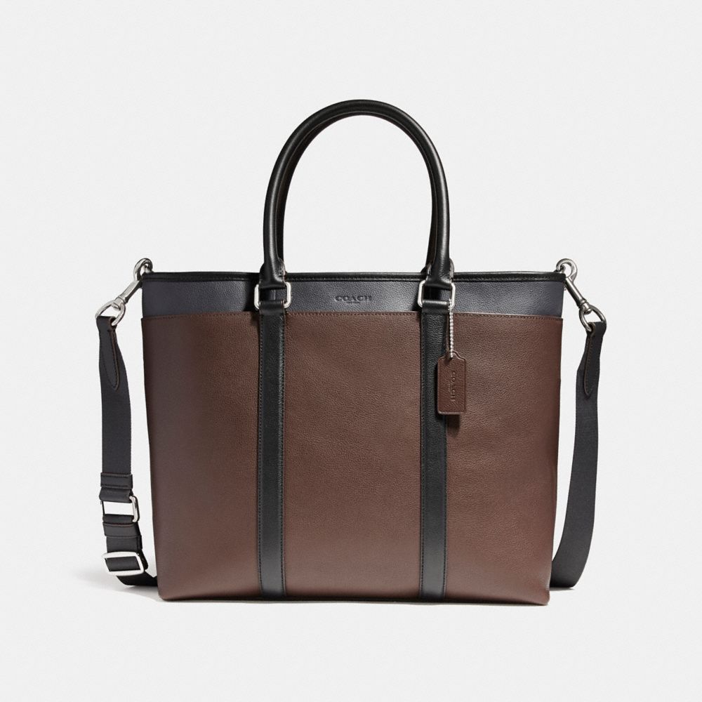 COACH PERRY BUSINESS TOTE IN COLORBLOCK - NIN05 - f57568