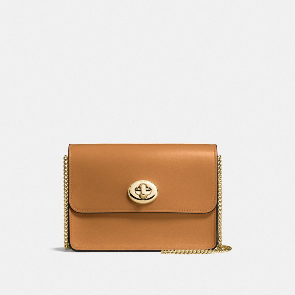 BOWERY CROSSBODY - LI/LIGHT SADDLE - COACH F57714