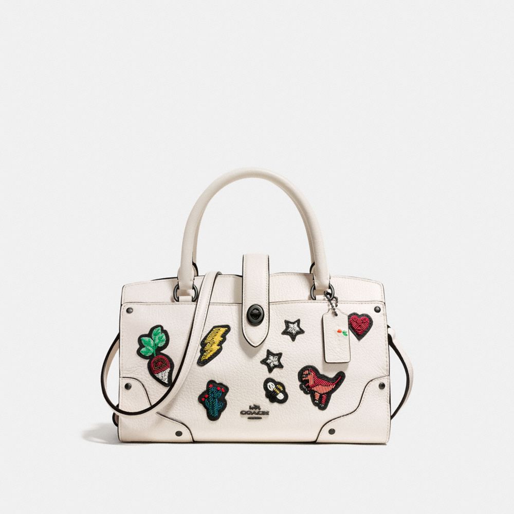 coach embroidered bag