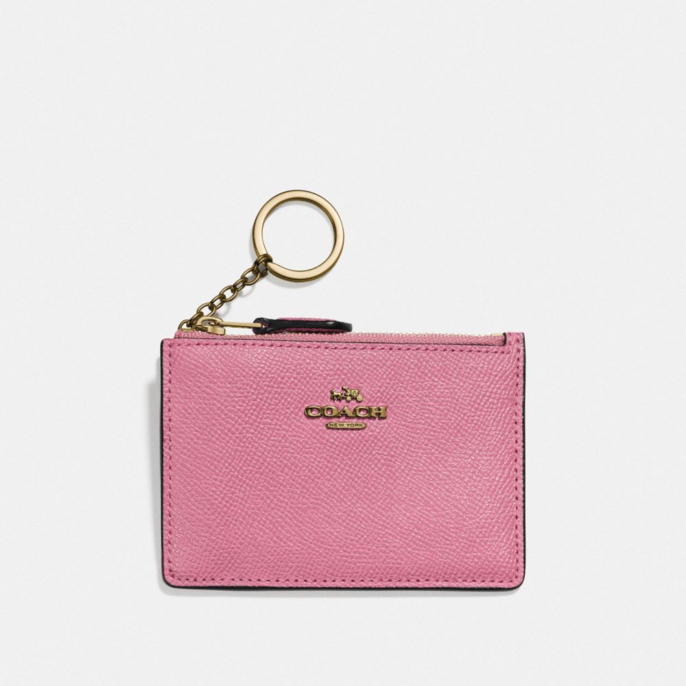 COACH F57841 Mini Skinny Id Case B4/ROSE