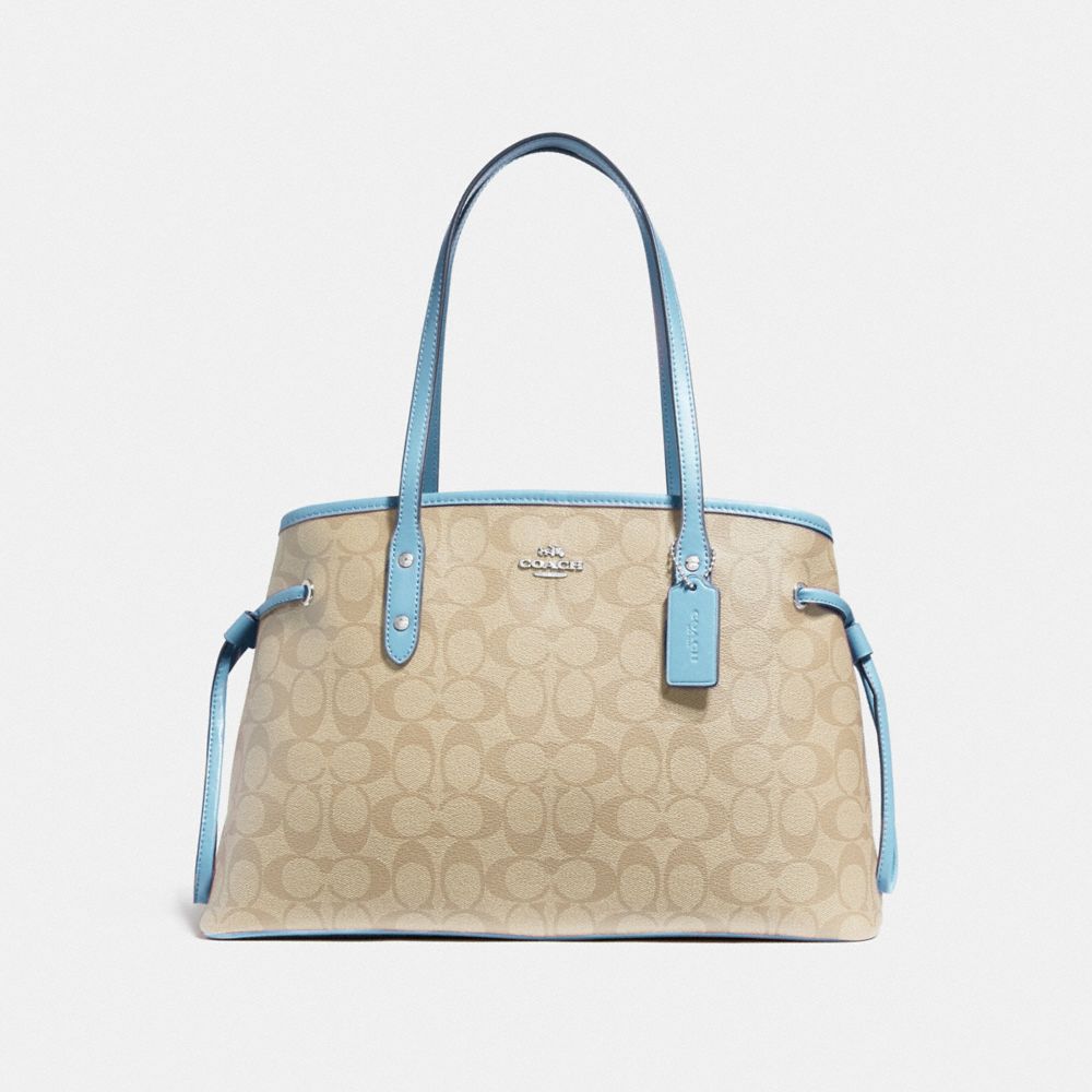 coach drawstring carryall