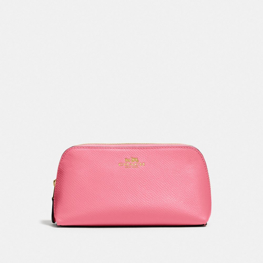 COSMETIC CASE 17 - F57857 - STRAWBERRY/IMITATION GOLD