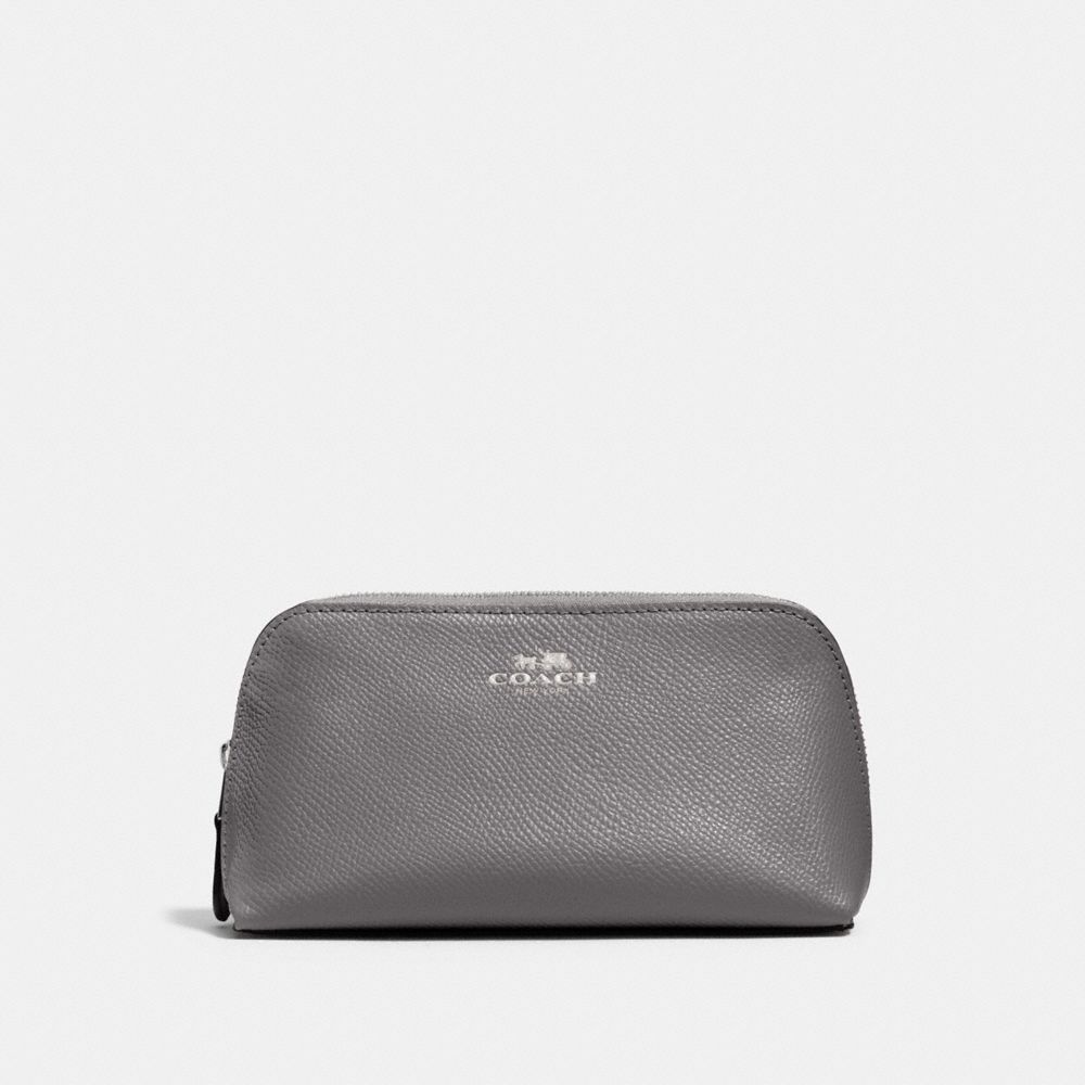 COACH F57857 COSMETIC CASE 17 HEATHER-GREY/SILVER