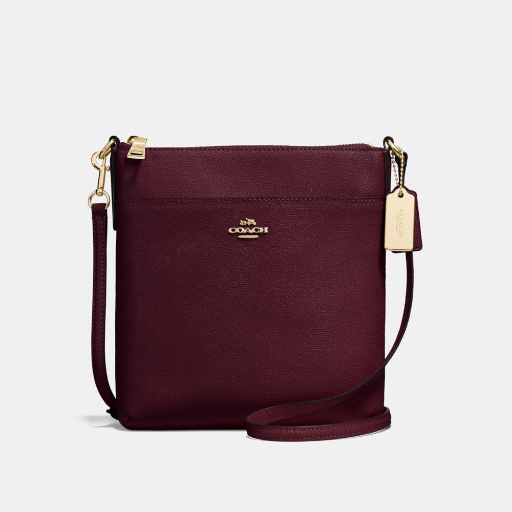 KITT MESSENGER CROSSBODY - F57954 - LI/OXBLOOD