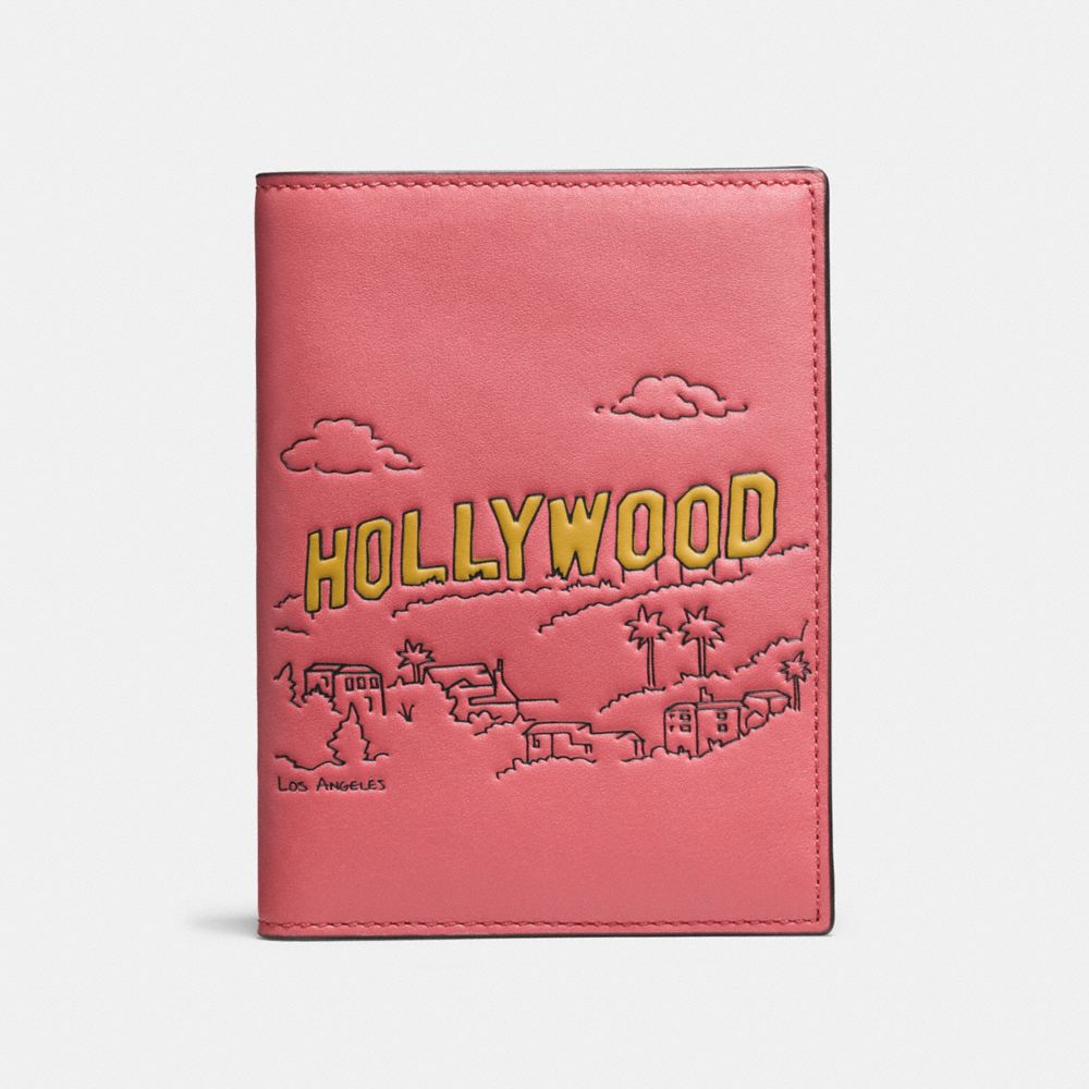 COACH F58027 PASSPORT CASE LOS ANGELES