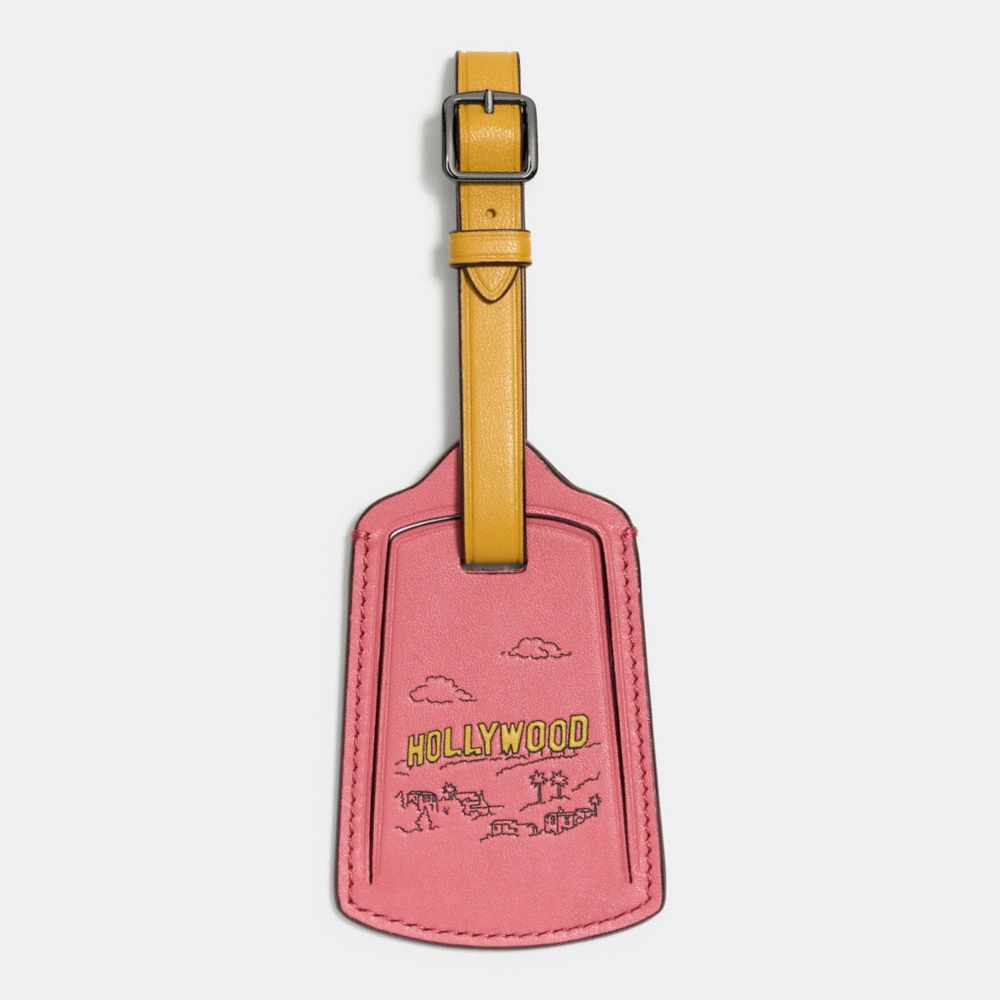 COACH F58028 LUGGAGE TAG LOS ANGELES