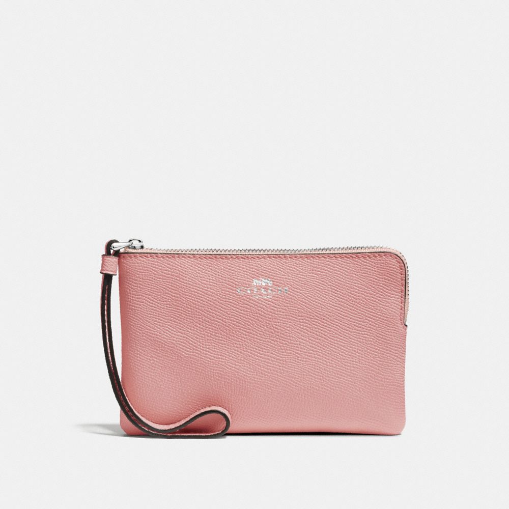 CORNER ZIP WRISTLET - F58032 - PETAL/SILVER