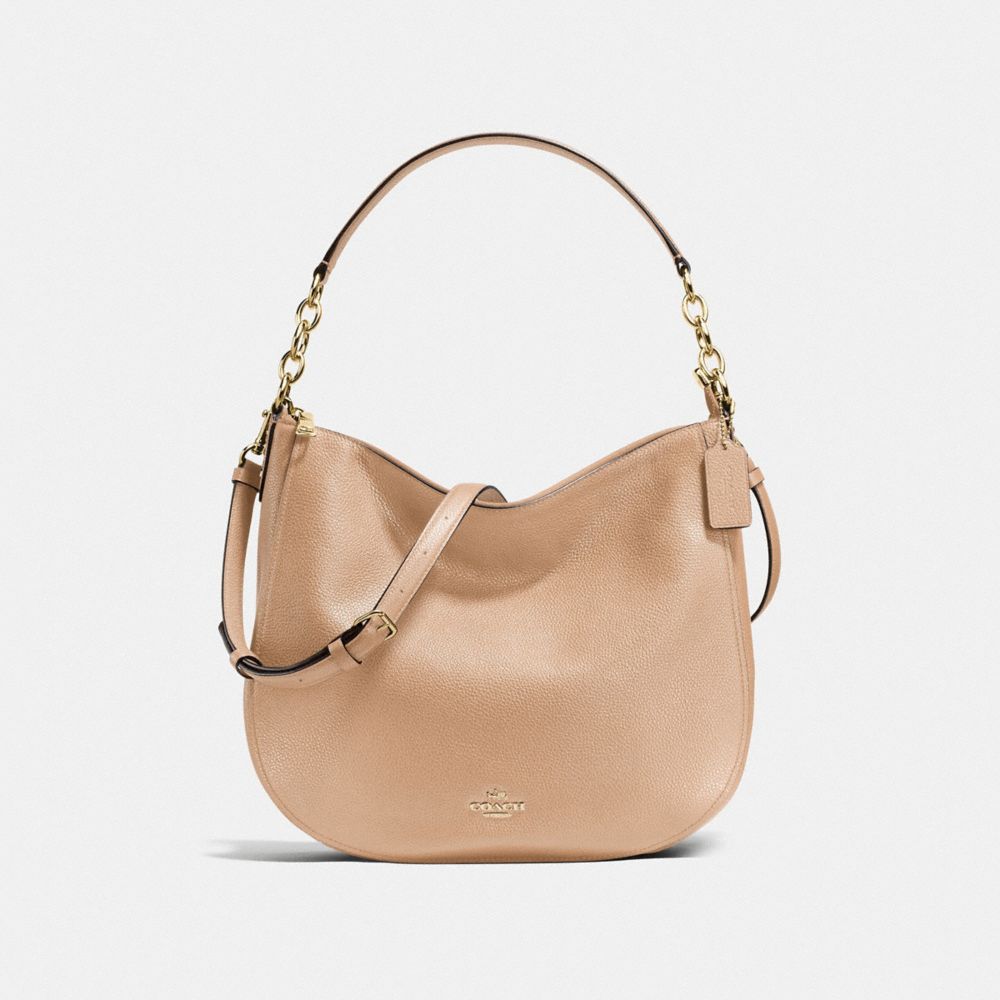 COACH F58036 CHELSEA HOBO 32 BEECHWOOD/LIGHT-GOLD