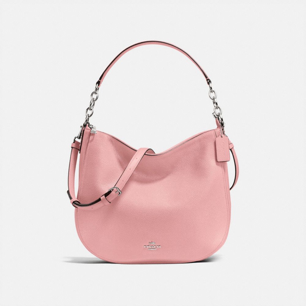 COACH CHELSEA HOBO 32 - PEONY/SILVER - F58036