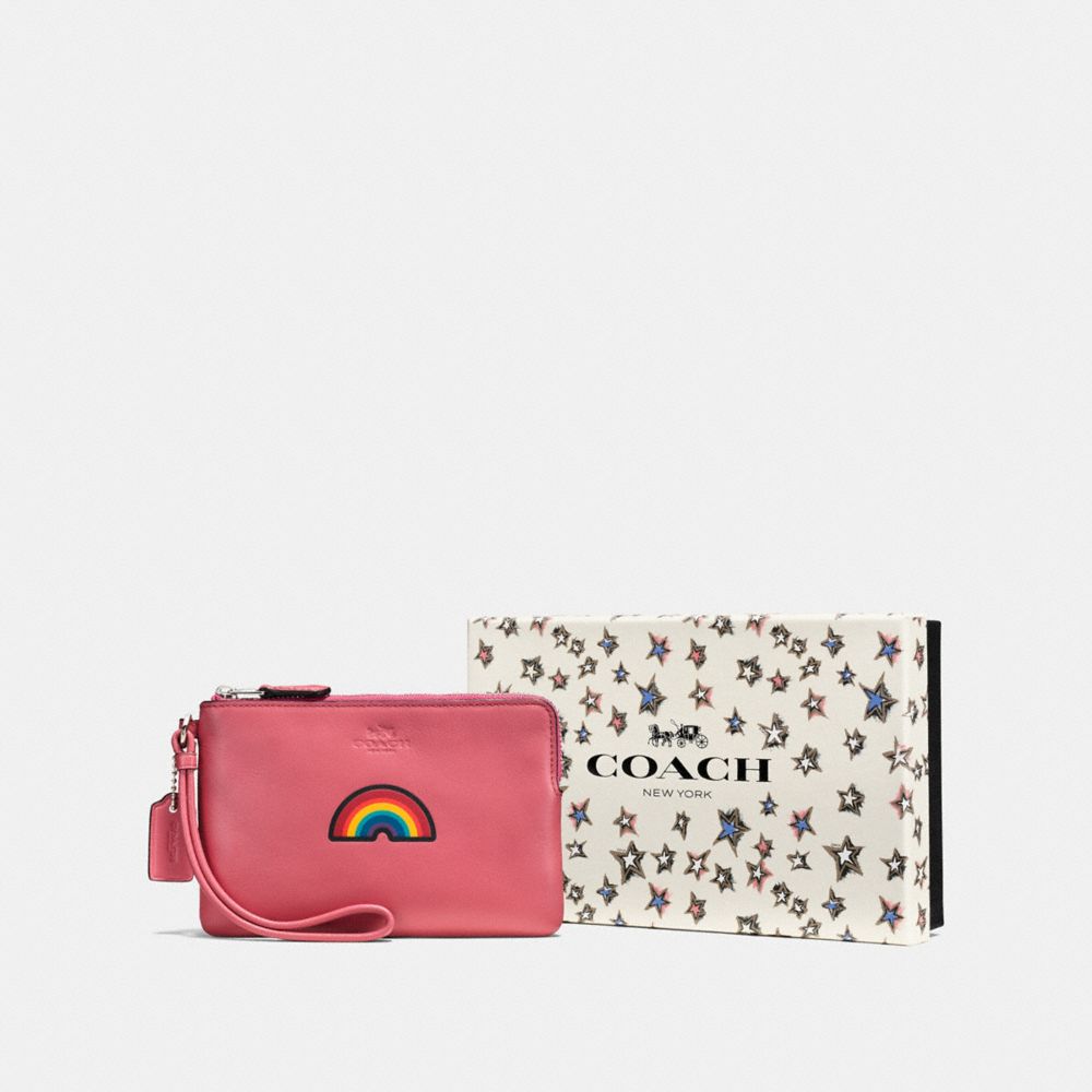 BOXED SMALL WRISTLET - SV/PEONY - COACH F58365