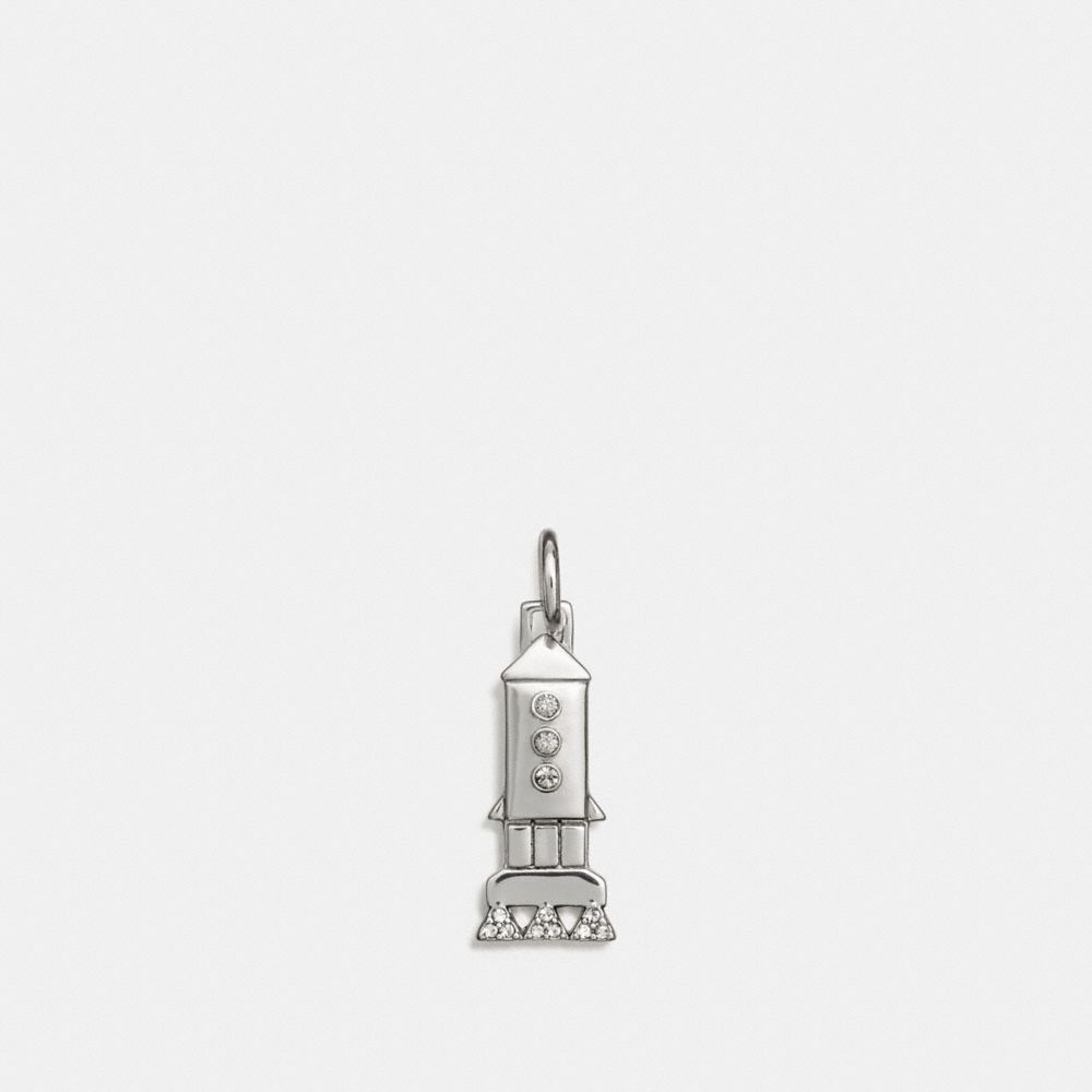 ROCKET CHARM - COACH f58449 - SILVER
