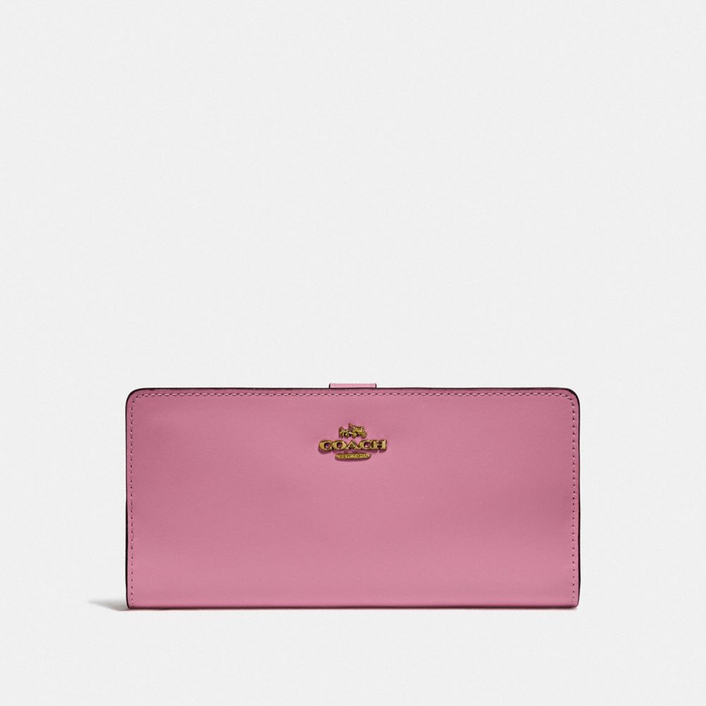 SKINNY WALLET - B4/ROSE - COACH F58586