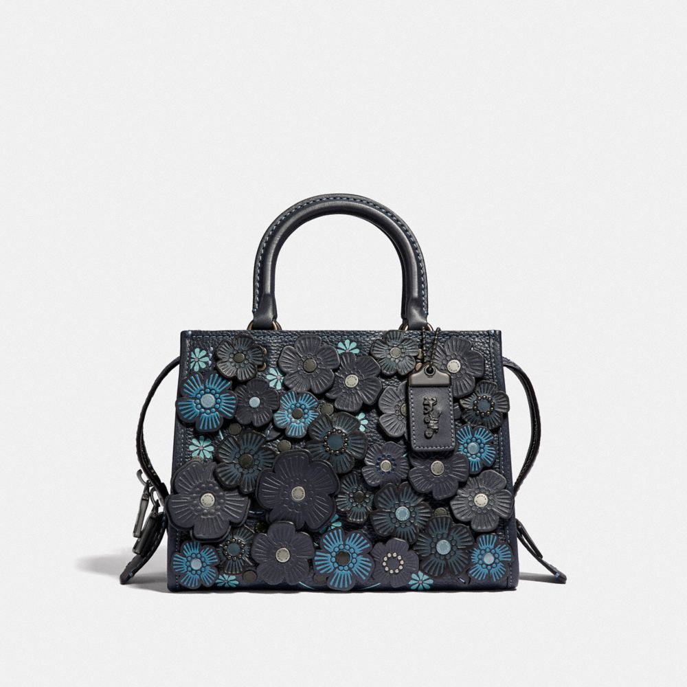 COACH F58840 - ROGUE 25 WITH TEA ROSE BP/MIDNIGHT NAVY