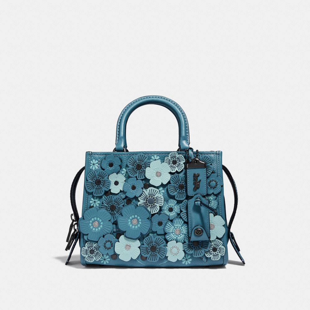 ROGUE 25 WITH TEA ROSE - CHAMBRAY/BLACK COPPER - COACH F58840