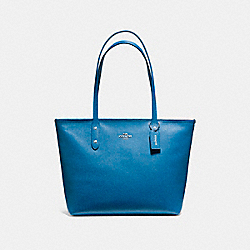 CITY ZIP TOTE - COACH f58846 - SILVER/BRIGHT MINERAL
