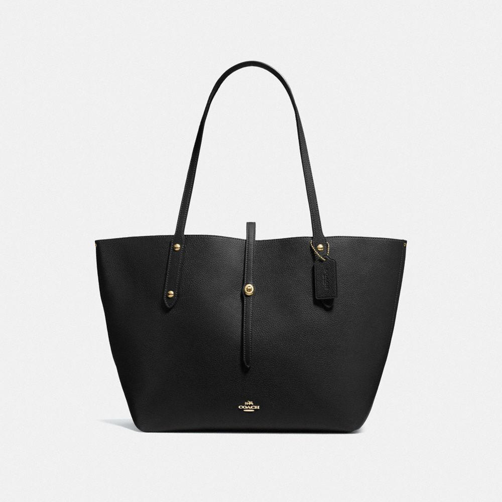 MARKET TOTE - F58849 - LI/BLACK/TRUE RED