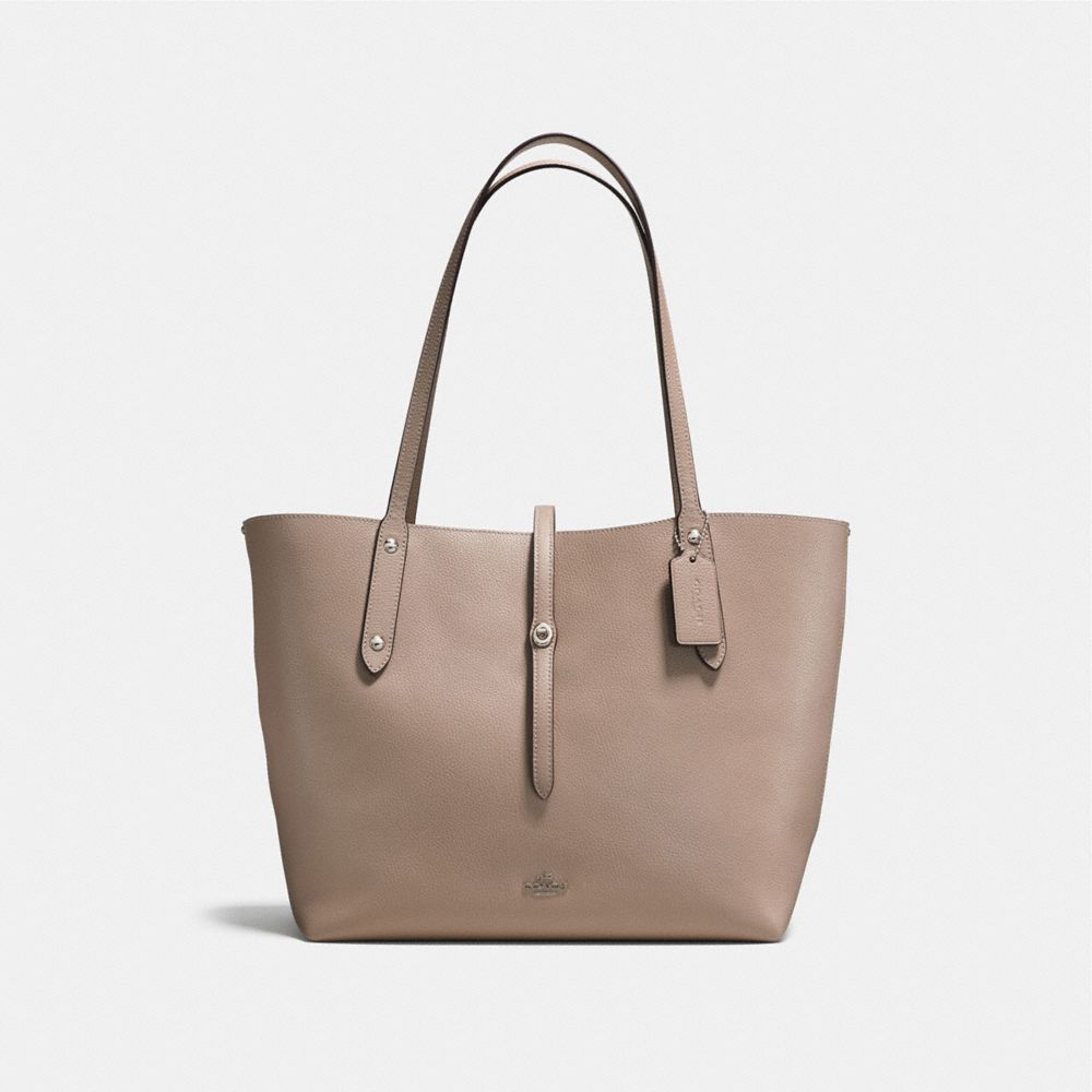 COACH MARKET TOTE - SILVER/STONE - f58849