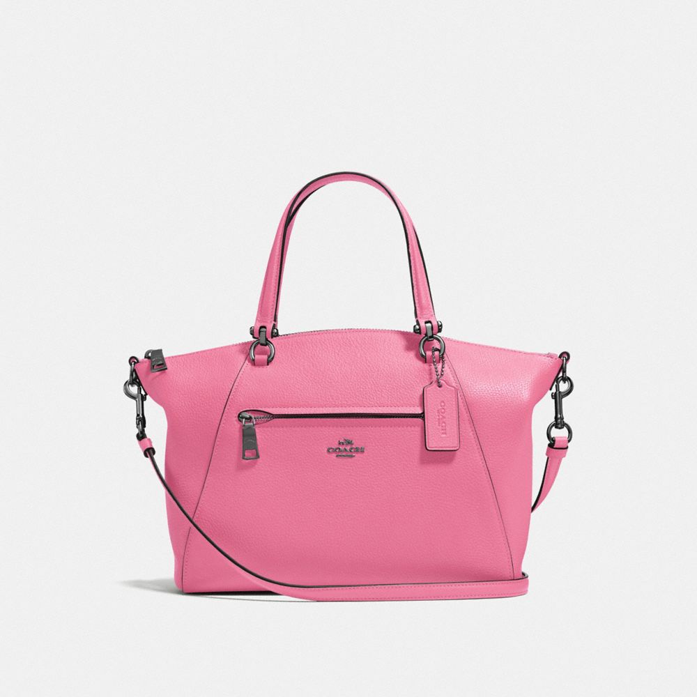 COACH F58874 PRAIRIE SATCHEL DK/BRIGHT-PINK