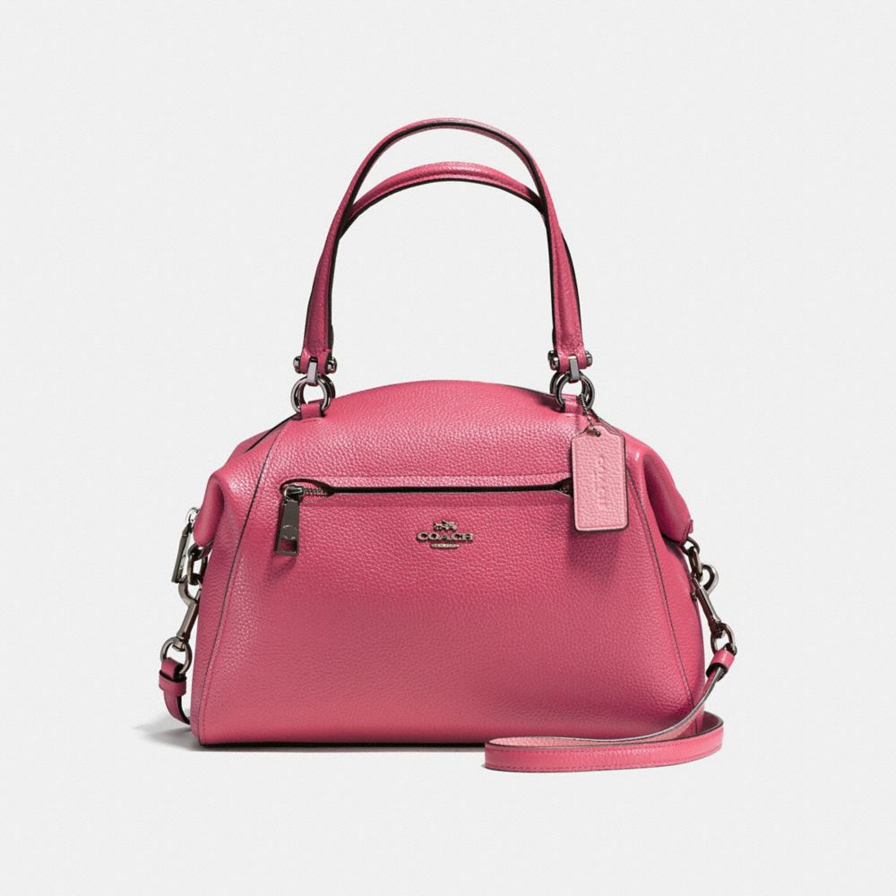 PRAIRIE SATCHEL - f58874 - Rouge/Dark Gunmetal