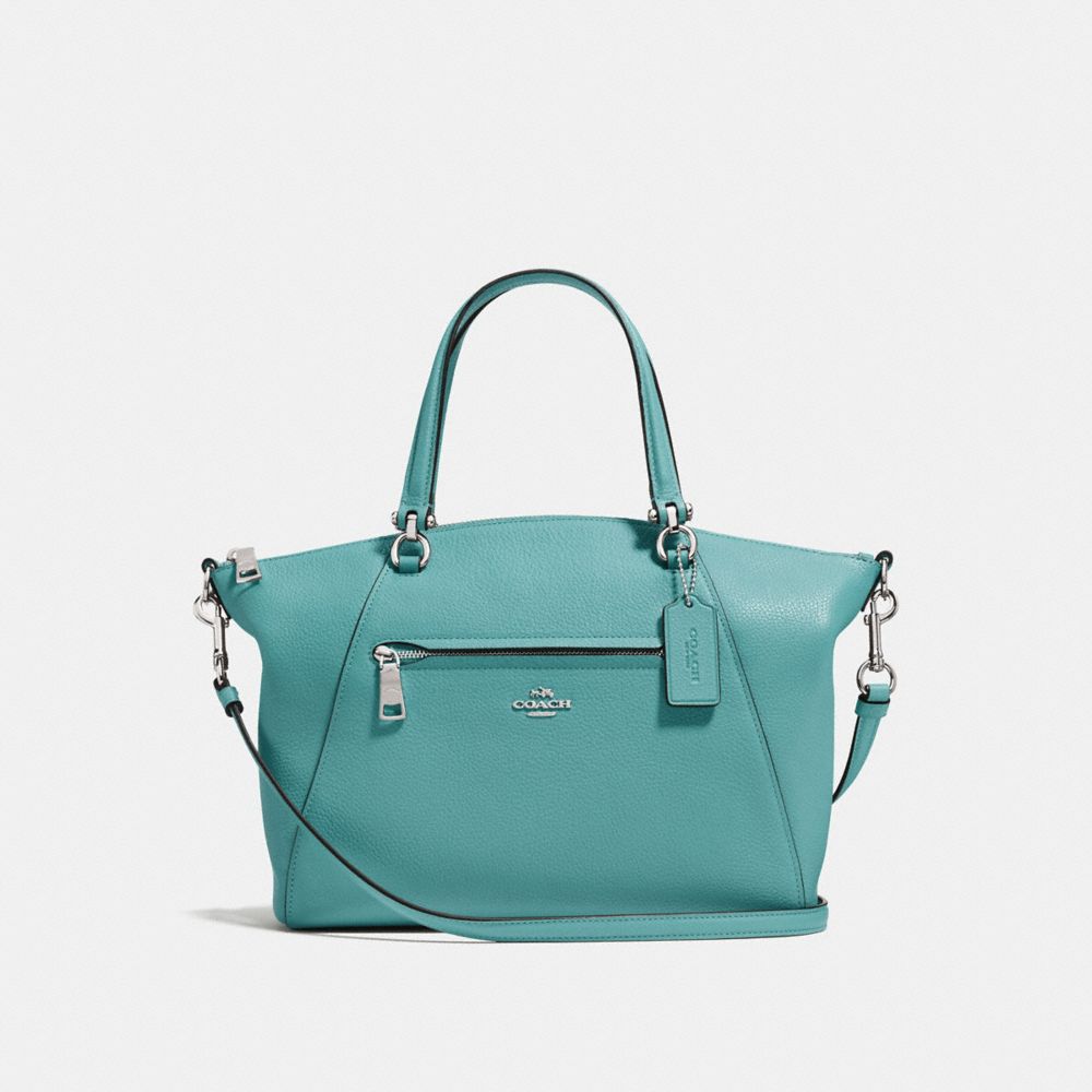 PRAIRIE SATCHEL - F58874 - MARINE/SILVER