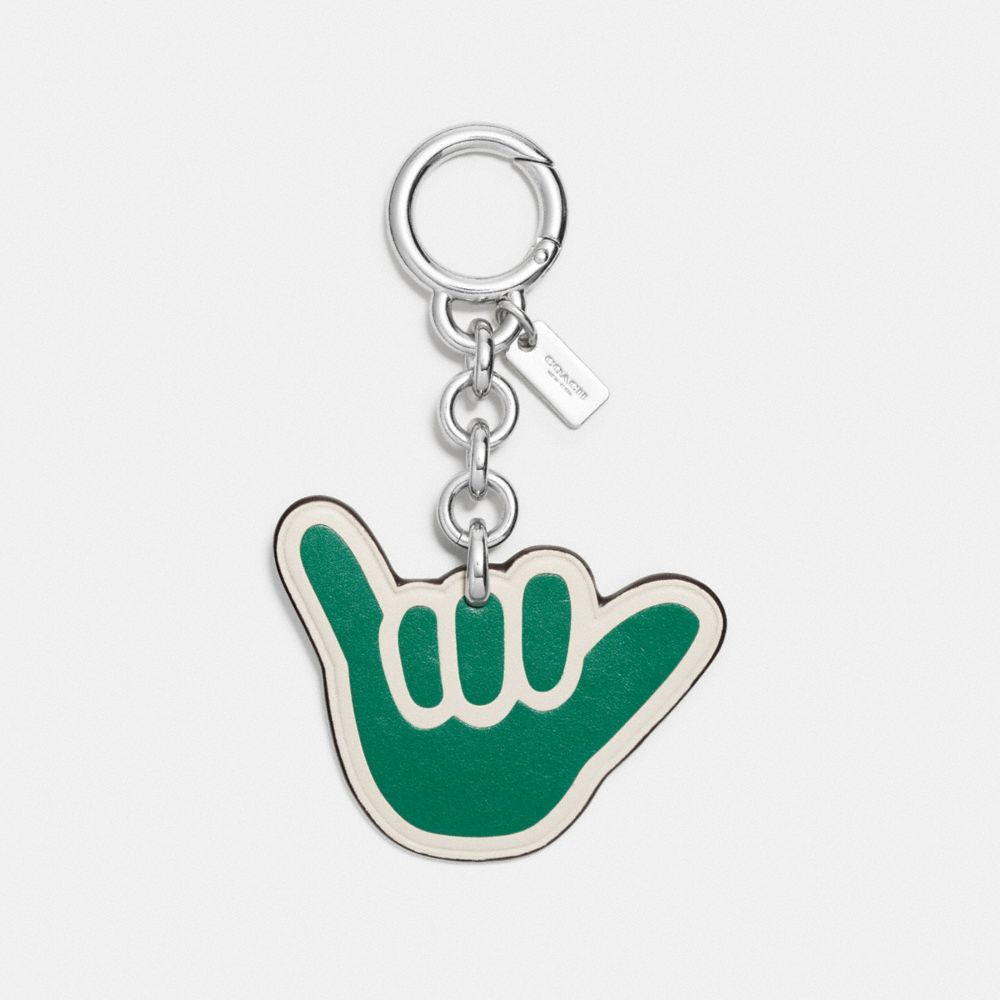 SHAKA BAG CHARM - f58887 - SILVER/MULTICOLOR