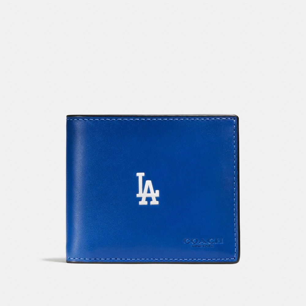 COACH F58947 3-in-1 Wallet With Mlb Team Logo LA DODGERS