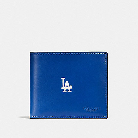 COACH F58947 3-IN-1 WALLET WITH MLB TEAM LOGO LA DODGERS