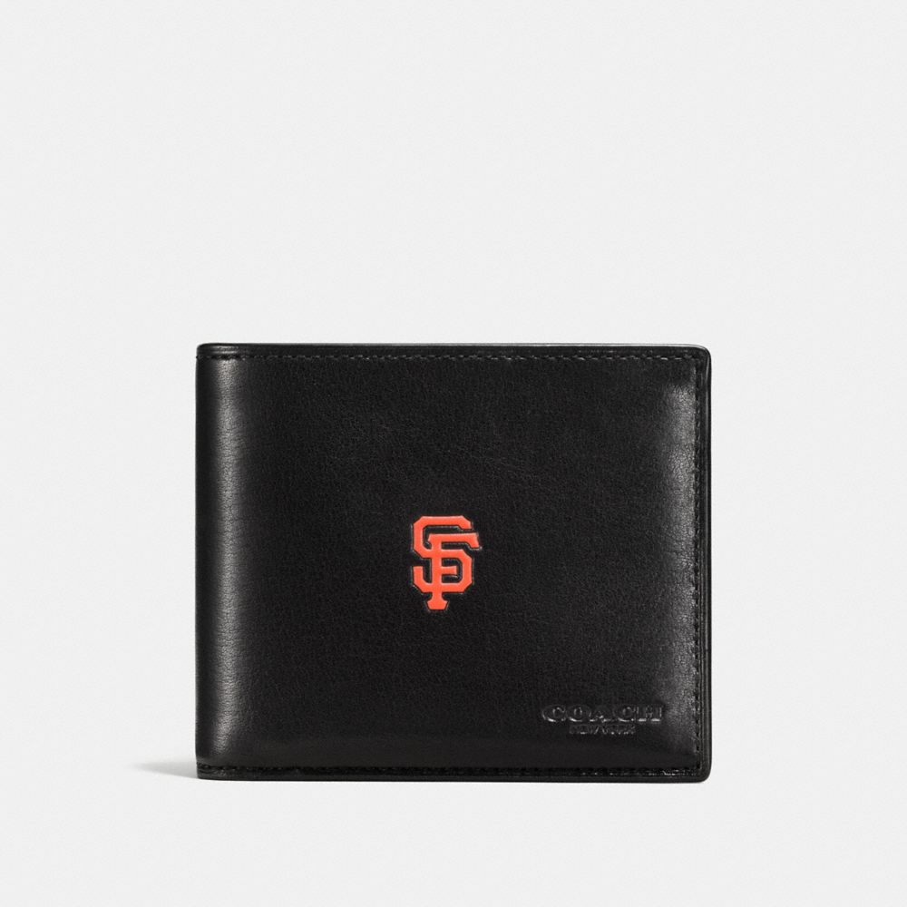 COACH F58947 - 3-IN-1 WALLET WITH MLB TEAM LOGO SF GIANTS