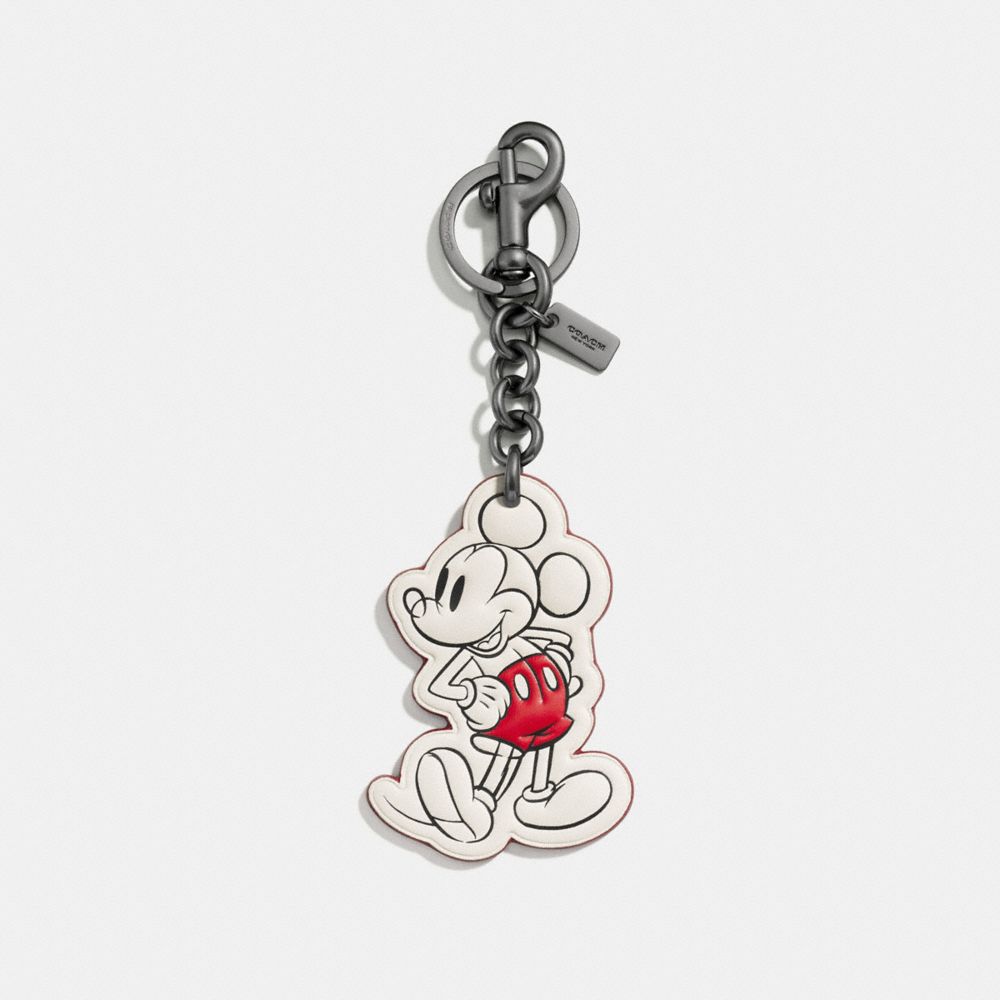 MICKEY CLASSIC BAG CHARM - f58994 - BLACK/CHALK