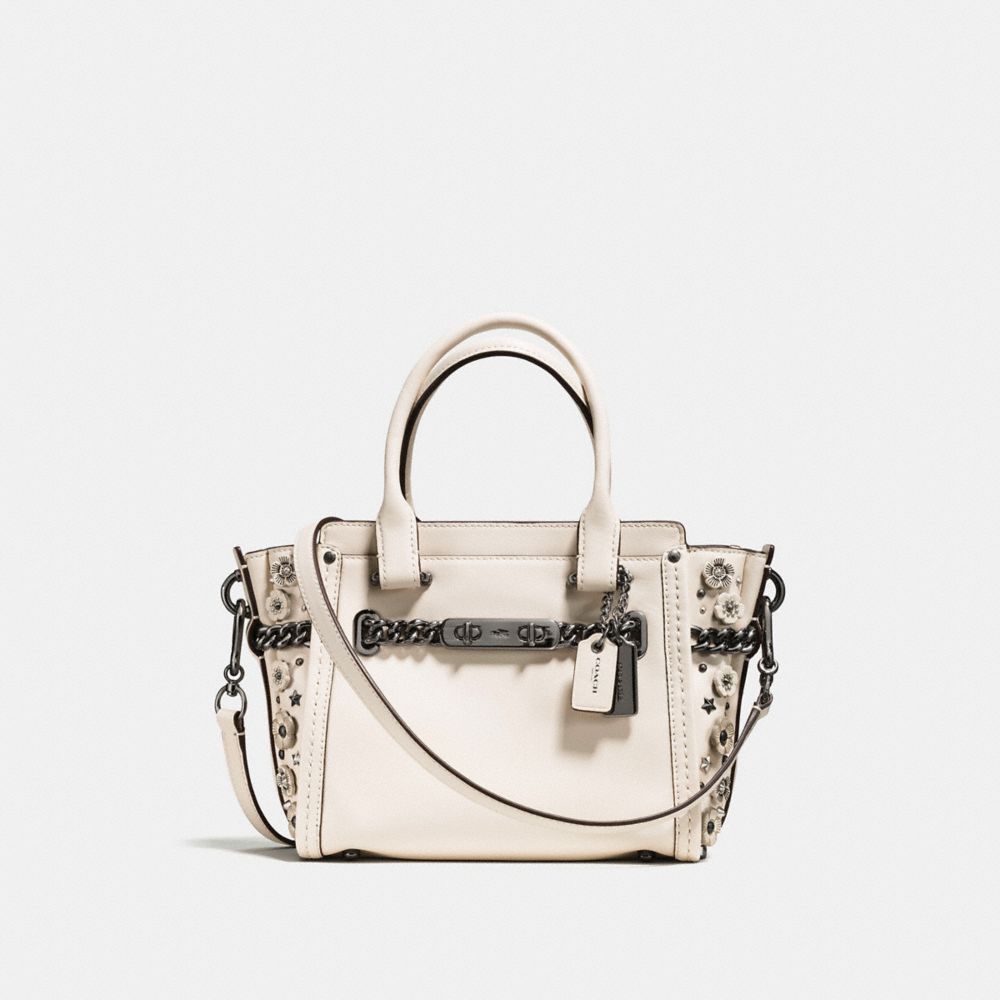 COACH F59088 COACH SWAGGER 21 WITH TEA ROSE DK/CHALK