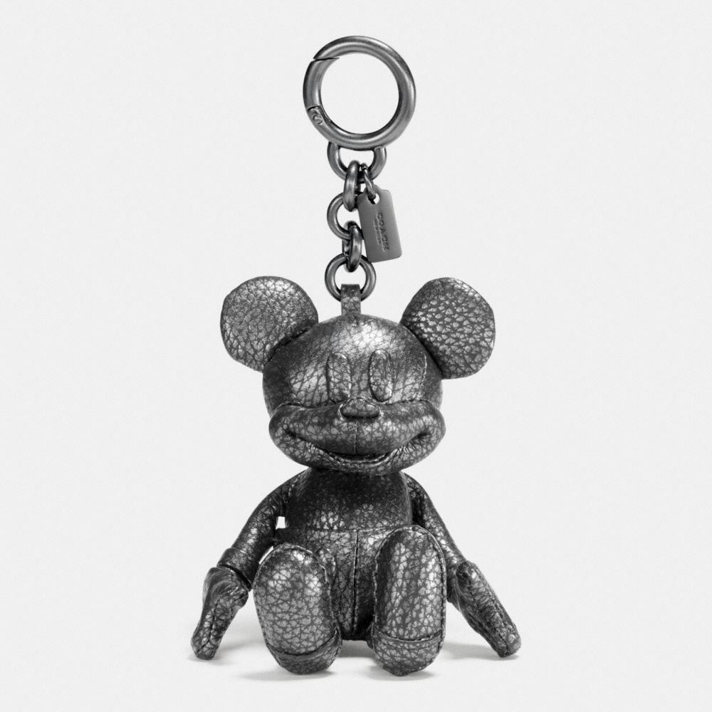 COACH F59152 Mickey Bag Charm BLACK/MULTICOLOR