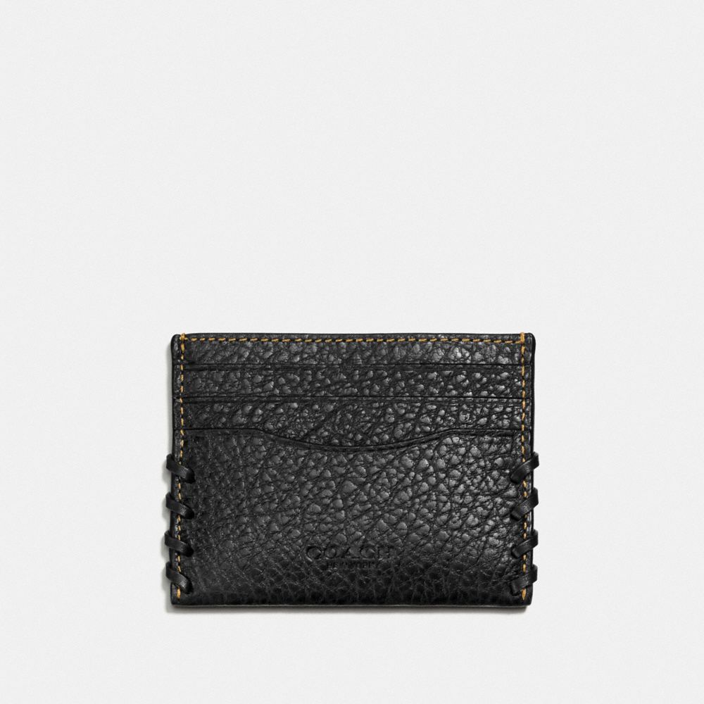 RIP AND REPAIR CARD CASE - BLACK - COACH F59291