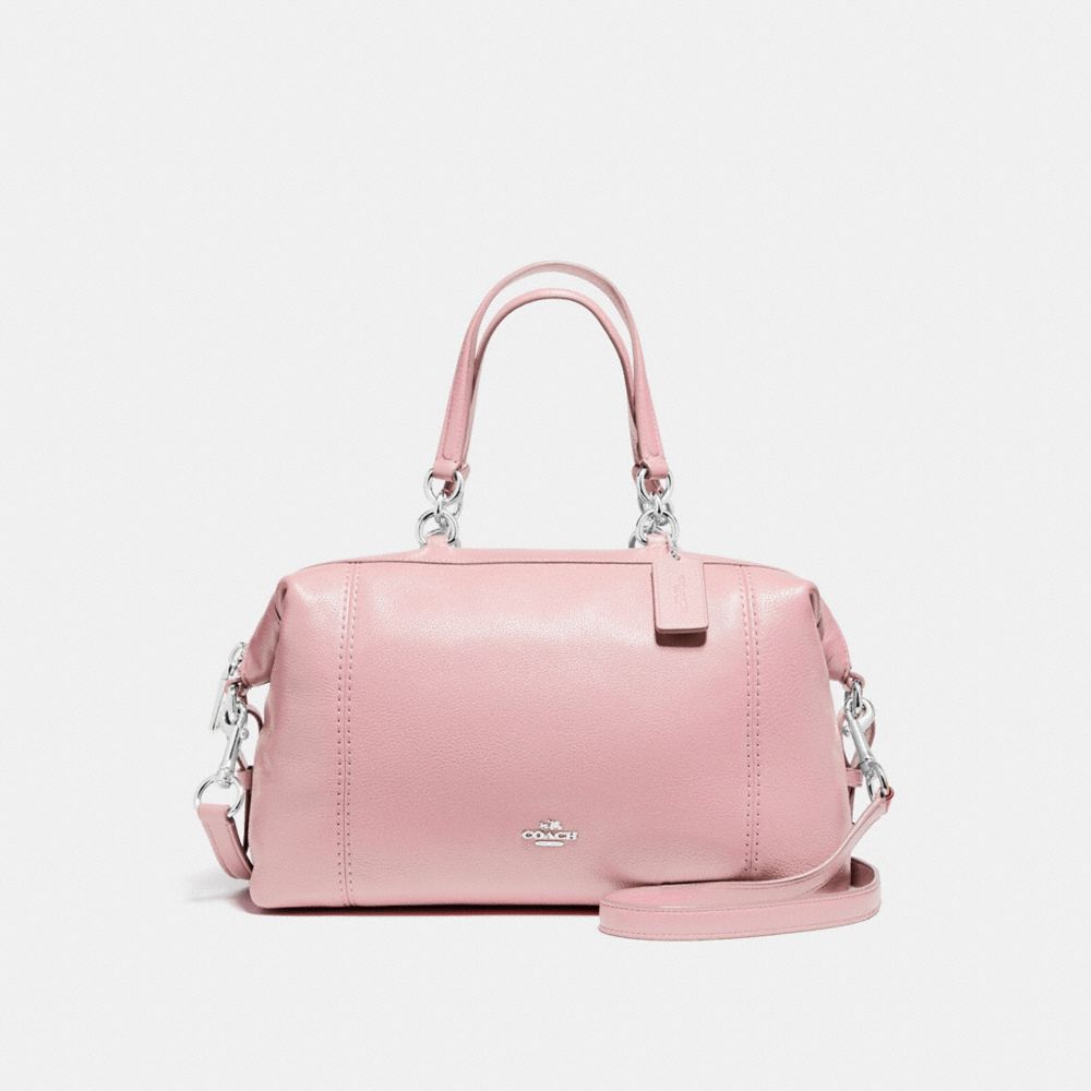 COACH F59325 LENOX SATCHEL SILVER/BLUSH-2