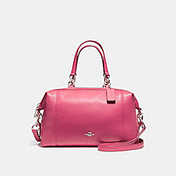 LENOX SATCHEL - COACH f59325 - SILVER/MAGENTA