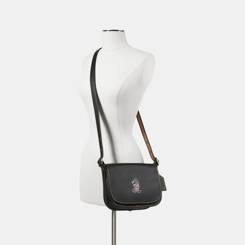 coach disney patricia saddle bag