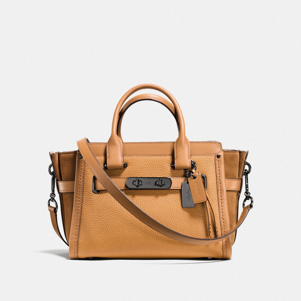 COACH SWAGGER 27 - F59505 - DK/LIGHT SADDLE