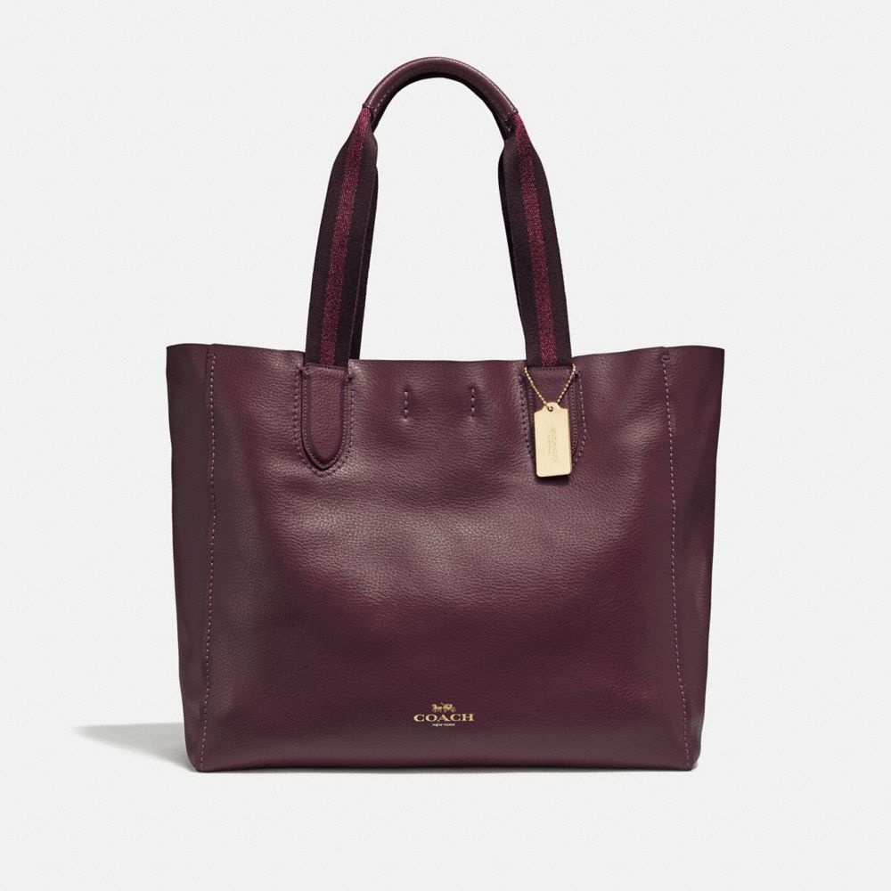 COACH F59818 - LARGE DERBY TOTE IM/RASPBERRY