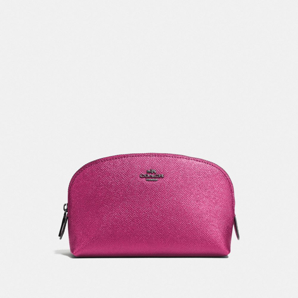 COSMETIC CASE 17 - DK/METALLIC ROSE - COACH F59957