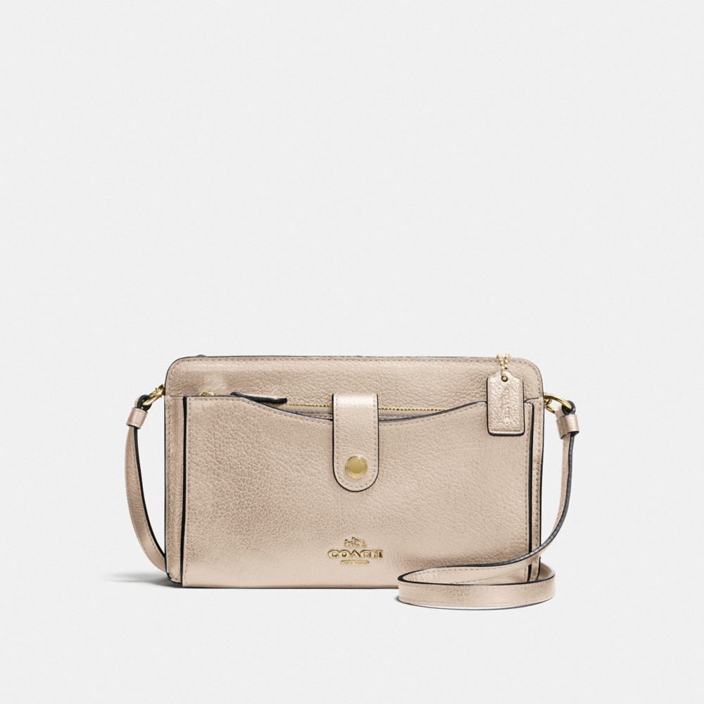 COACH F59958 - NOA POP-UP MESSENGER LI/PLATINUM