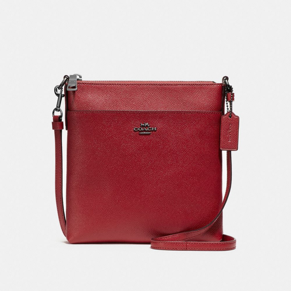 MESSENGER CROSSBODY - WASHED RED/DARK GUNMETAL - COACH F59975