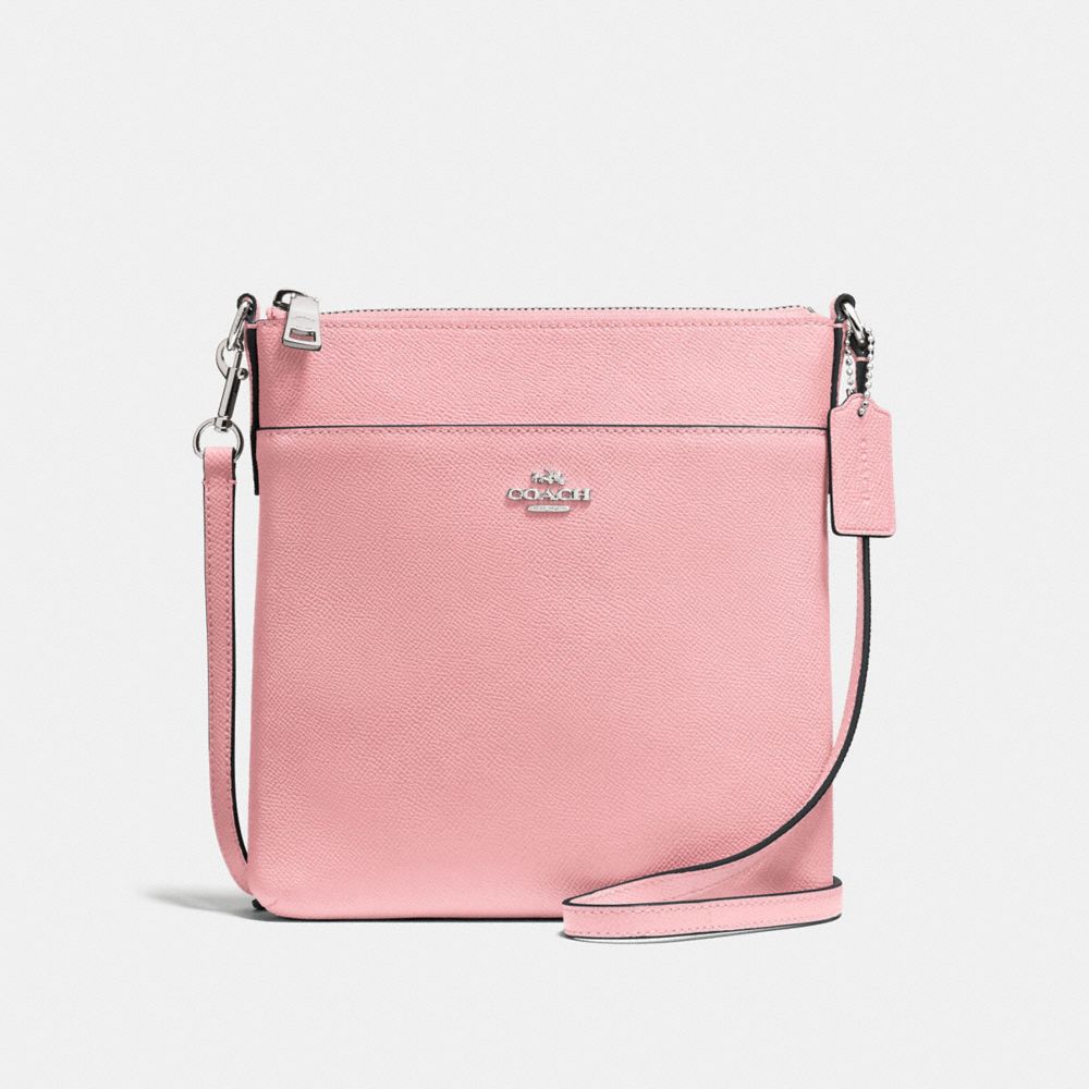 COACH F59975 Messenger Crossbody PEONY/SILVER