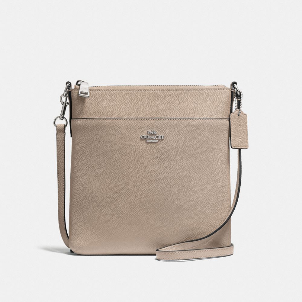 COACH F59975 Messenger Crossbody STONE/SILVER