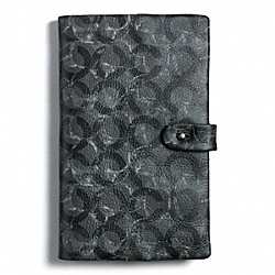 COACH F61068 Bowery Leather Multi C Notebook 