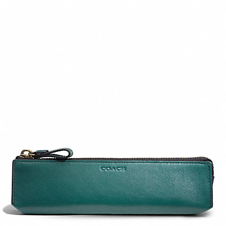 COACH F61075 BLEECKER LEGACY LEATHER PENCIL CASE ONE-COLOR