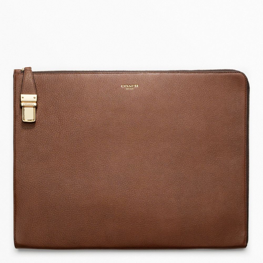 CROSBY LEATHER PORTFOLIO COACH F61230